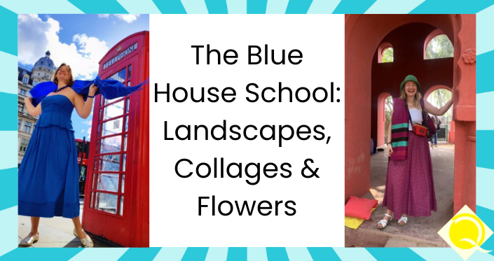 The Blue House school landscape